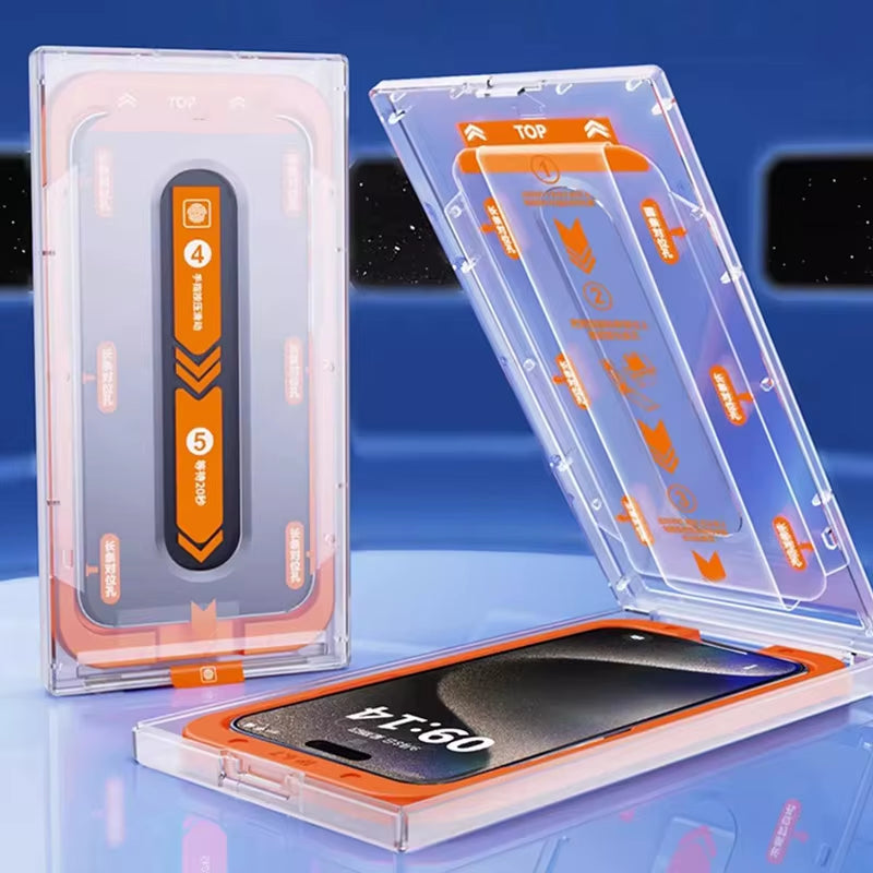 Premium Tempered Glass for iPhone 15 Pro/Pro Max/Plus