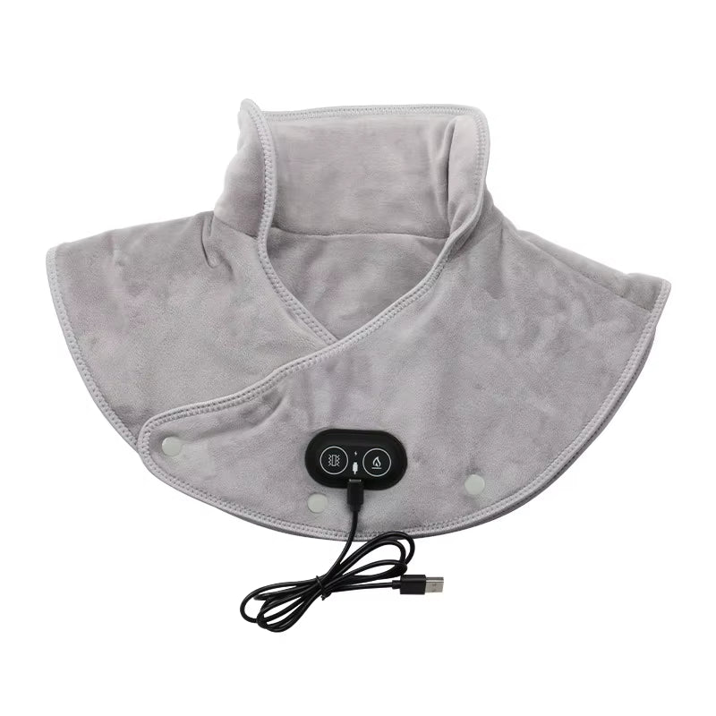 Electric Heating Neck & Shoulder Massager with USB & Heat