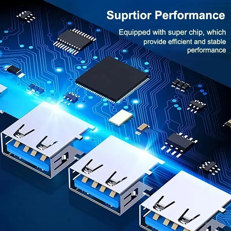 4-in-1 Type C to USB 3.0 OTG Hub Adapter for Devices