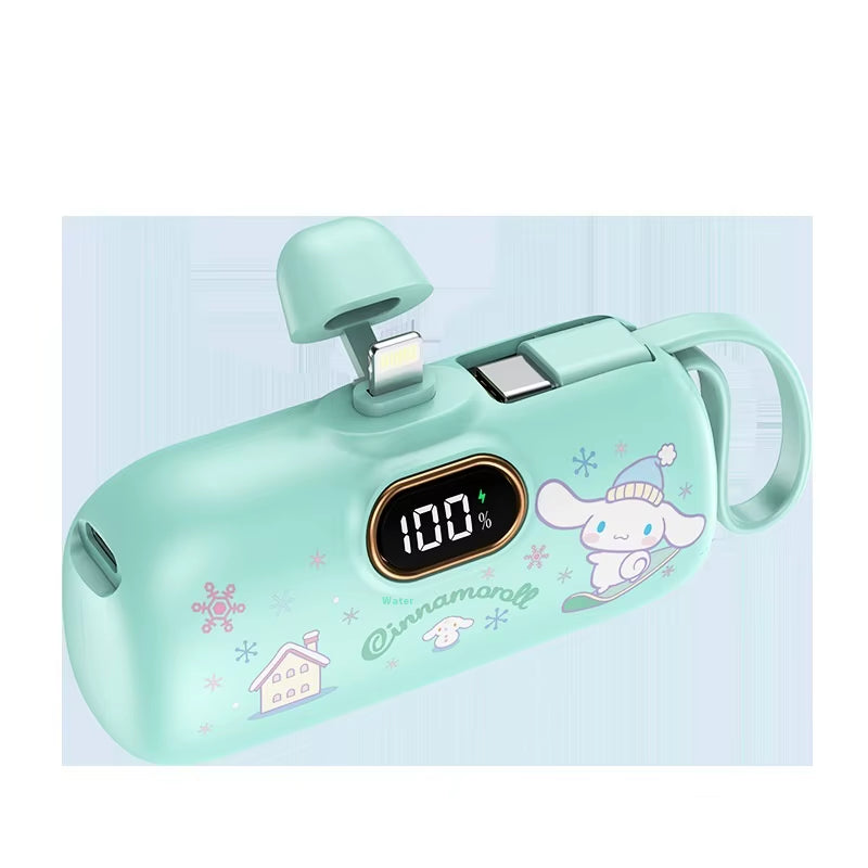 Sanrio Wireless Power Bank Mini Capsule Fast Charging