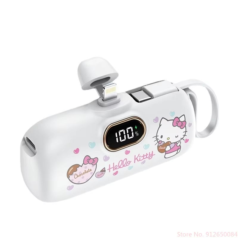 Sanrio Wireless Power Bank Mini Capsule Fast Charging