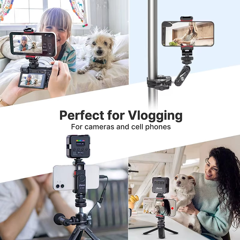 ST-06S Vertical Phone Mount for DSLR, Tripod & Vlog Shooting