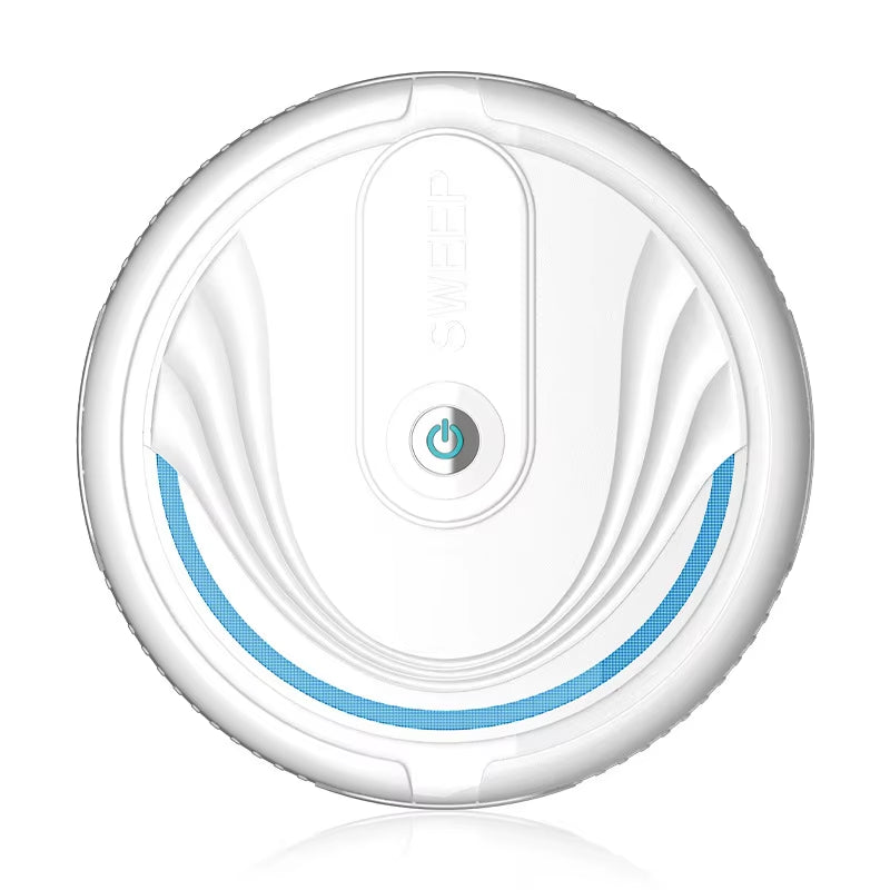 5-in-1 Mini Robot Vacuum – USB Rechargeable, Wet & Dry Cleaning