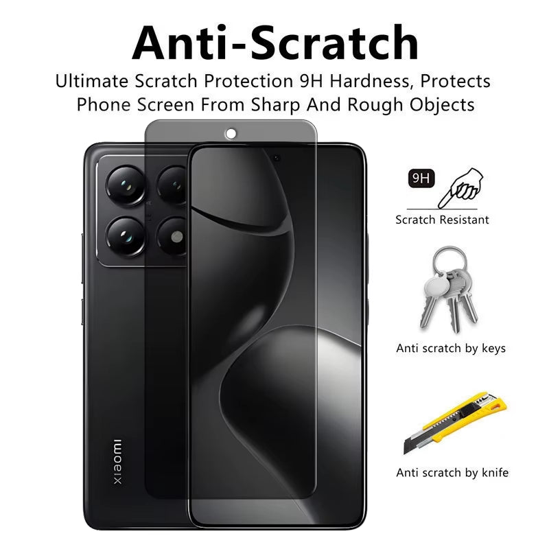 14T Pro Privacy Tempered Glass Screen & Lens Protector