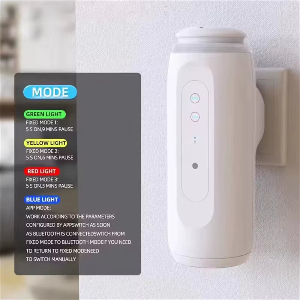 300m³ Smart Aroma Diffuser Wall Plug Air Freshener Spray