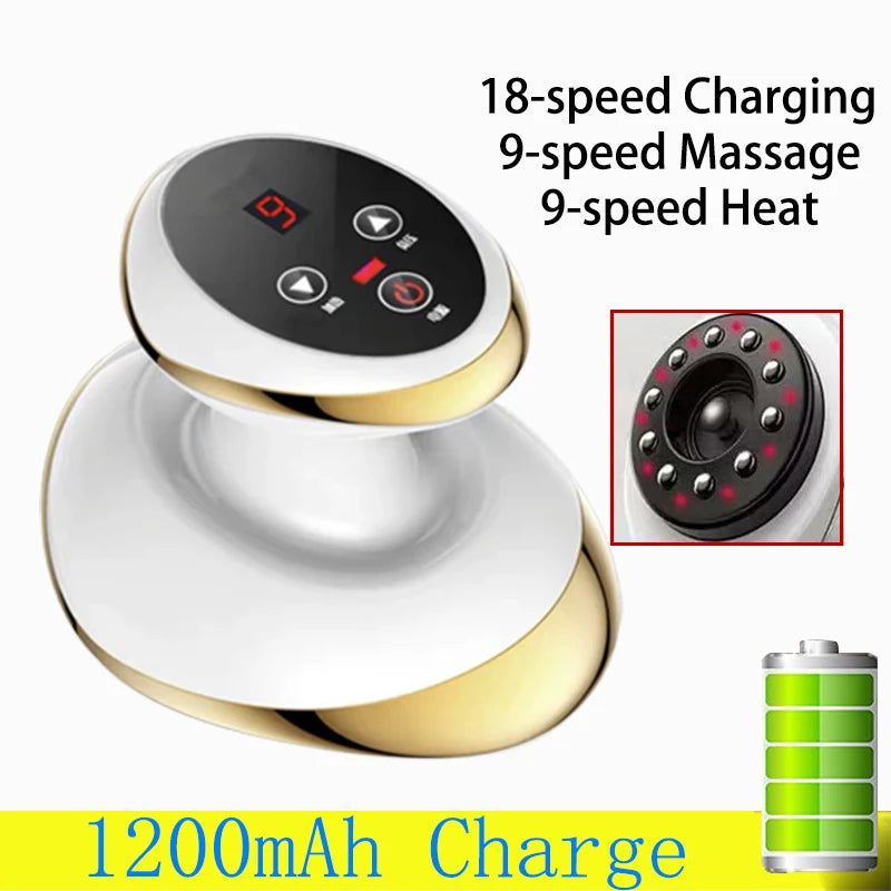 Electric Gua Sha Cupping Massager - Anti-Cellulite Fat Burne