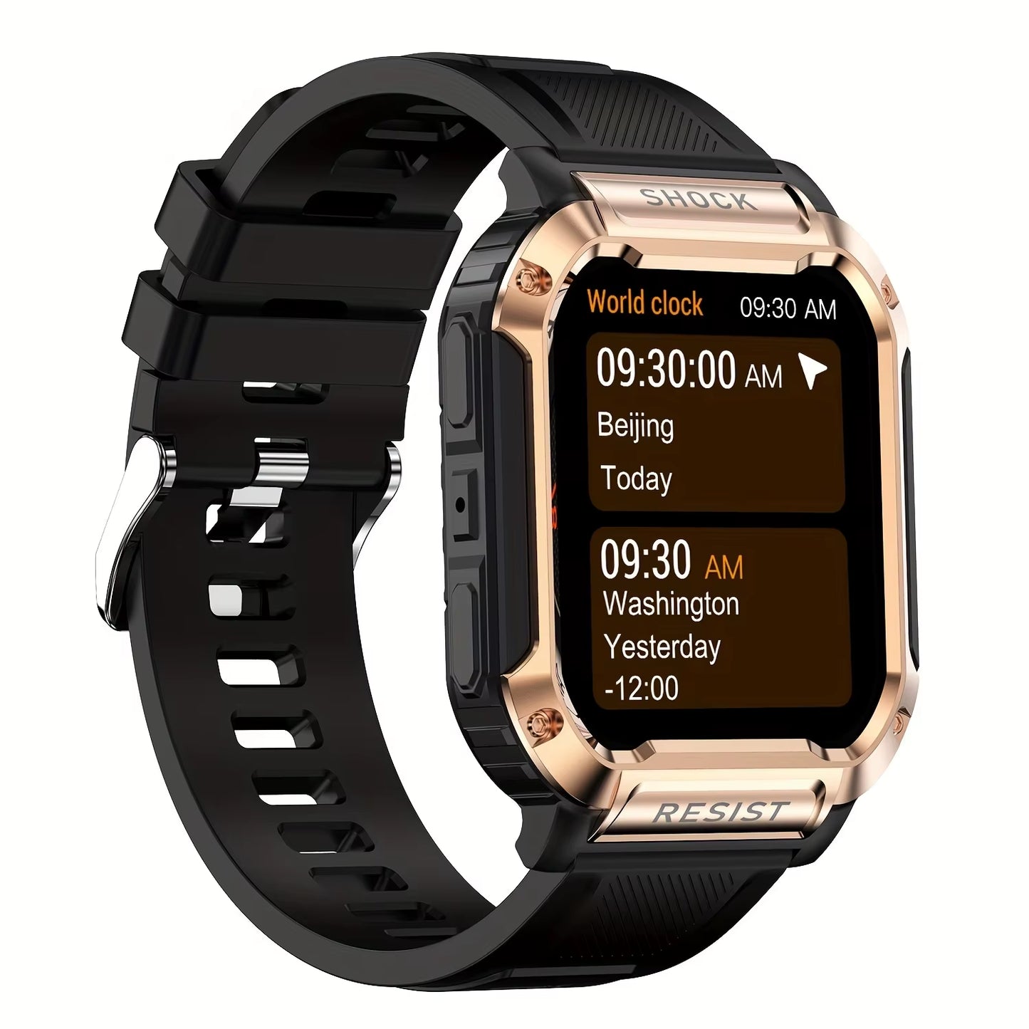Smart Watch with Wireless Calling, Sport Modes & Custom Wallpaper