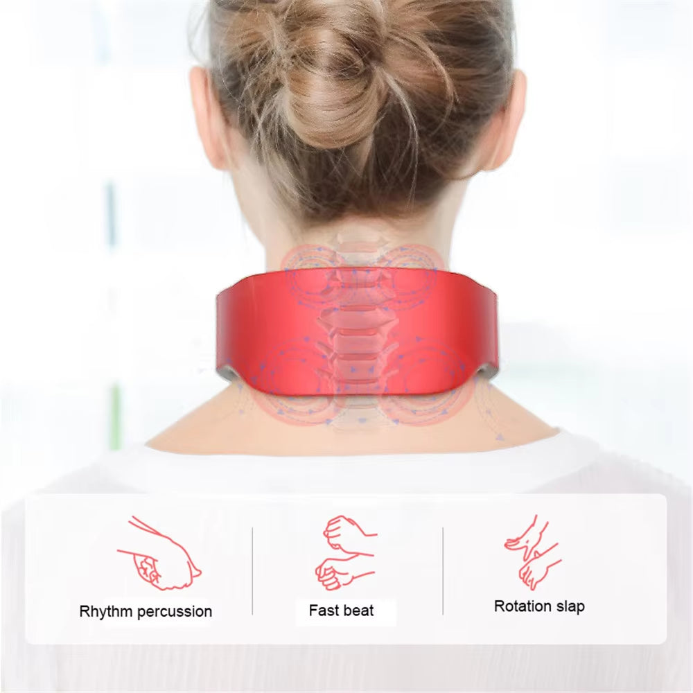 Electric Neck & Shoulder Massager 6 Modes, 9 Heat Levels