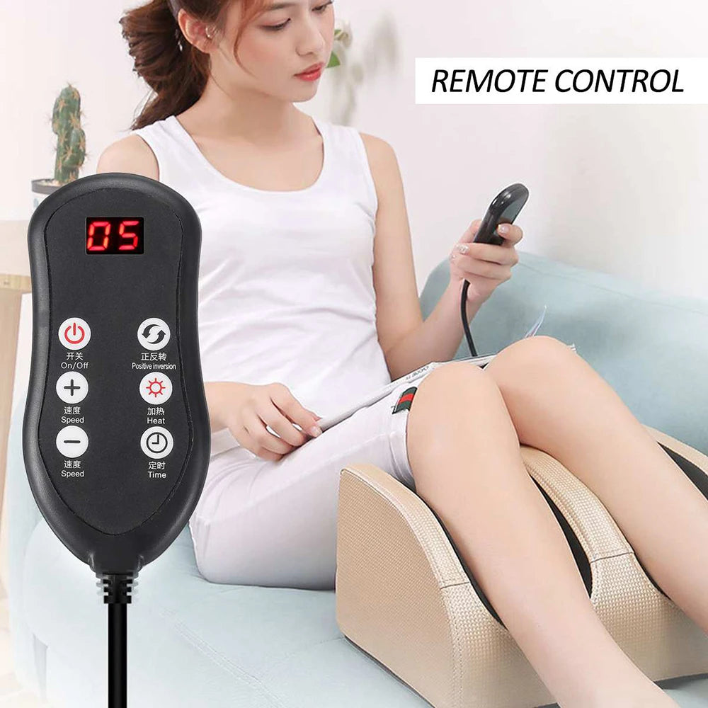 Electric Foot Massager with Heat & Shiatsu Therapy