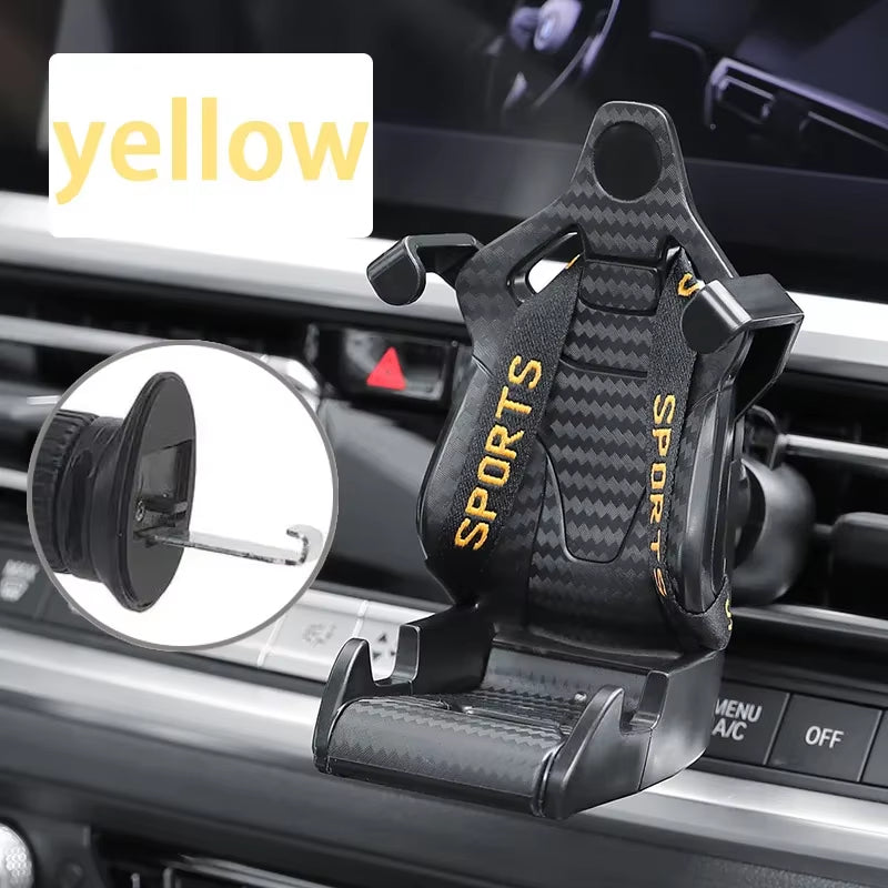 Universal Car Air Vent Phone Holder for Navigation & Racing