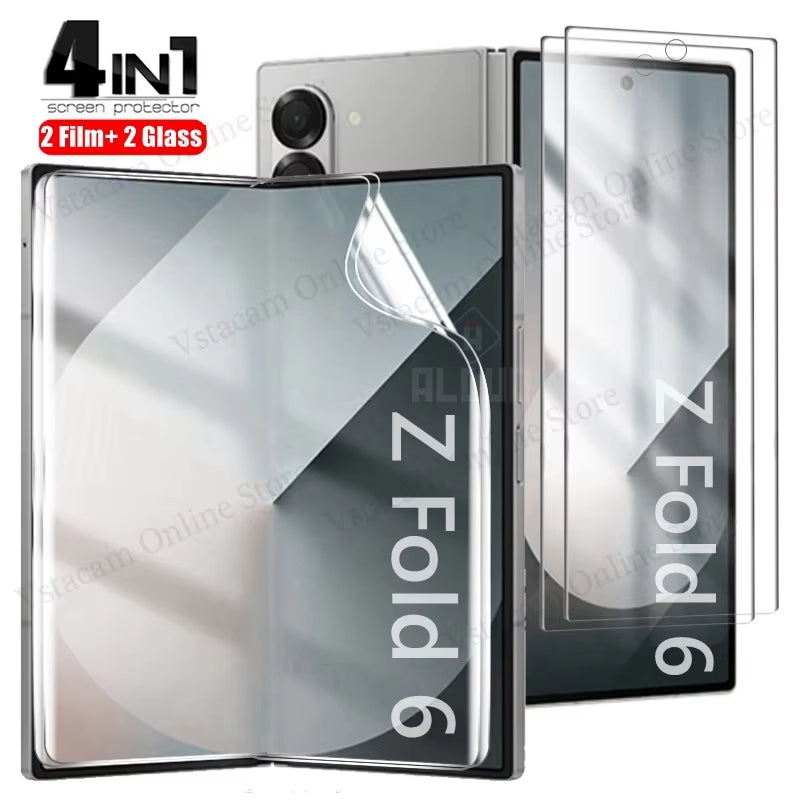 4-in-1 Screen Protector for Galaxy Z Fold 6/5/4/3
