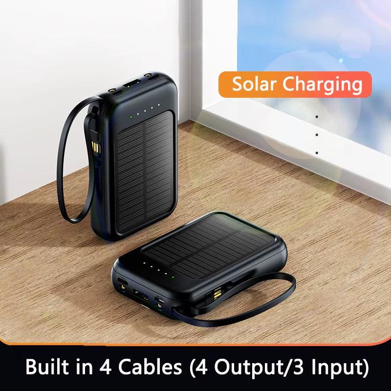 Xiaomi 50000mAh Solar Power Bank 4-in-1 with LED Lights
