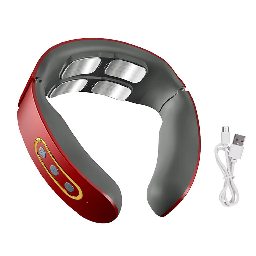 Electric Neck & Shoulder Massager 6 Modes, 9 Heat Levels