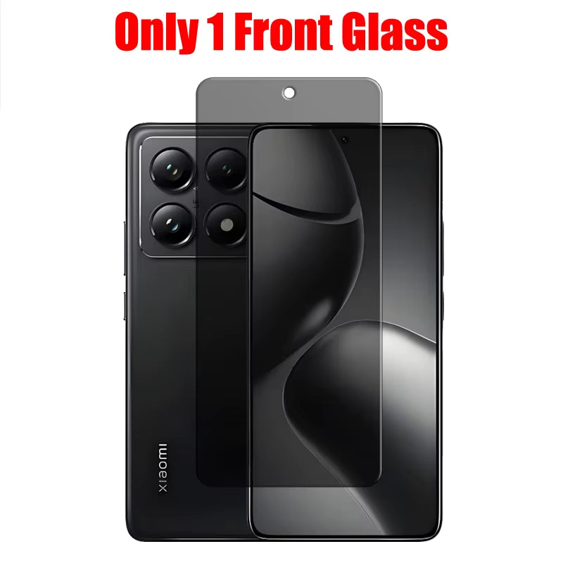 14T Pro Privacy Tempered Glass Screen & Lens Protector