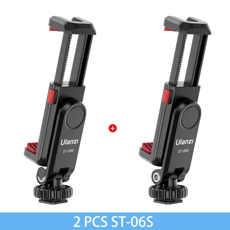ST-06S Vertical Phone Mount for DSLR, Tripod & Vlog Shooting