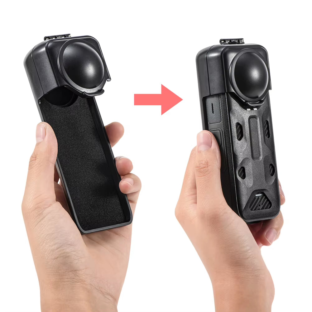 "Anti-Scratch Protector Case & Lens Cover for X4 Camera"