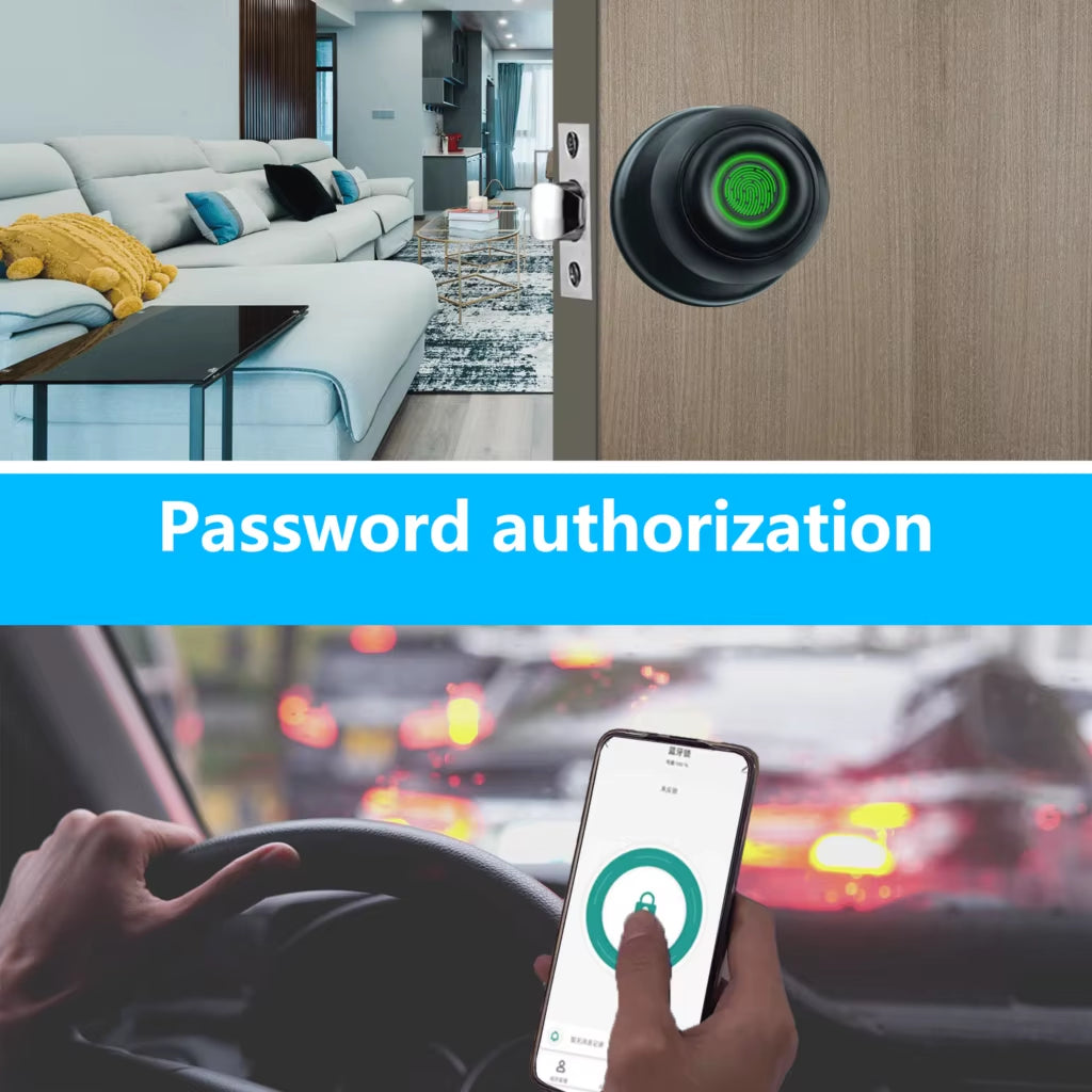 Z50 Biometric Fingerprint Smart Lock with Remote Control