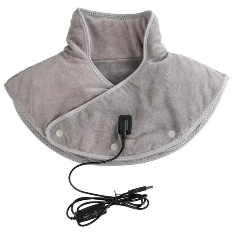 Electric Heating Neck & Shoulder Massager with USB & Heat