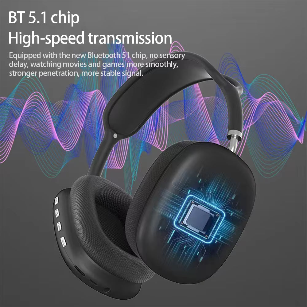 P9 Wireless Bluetooth Sports Gaming Headset with Mic