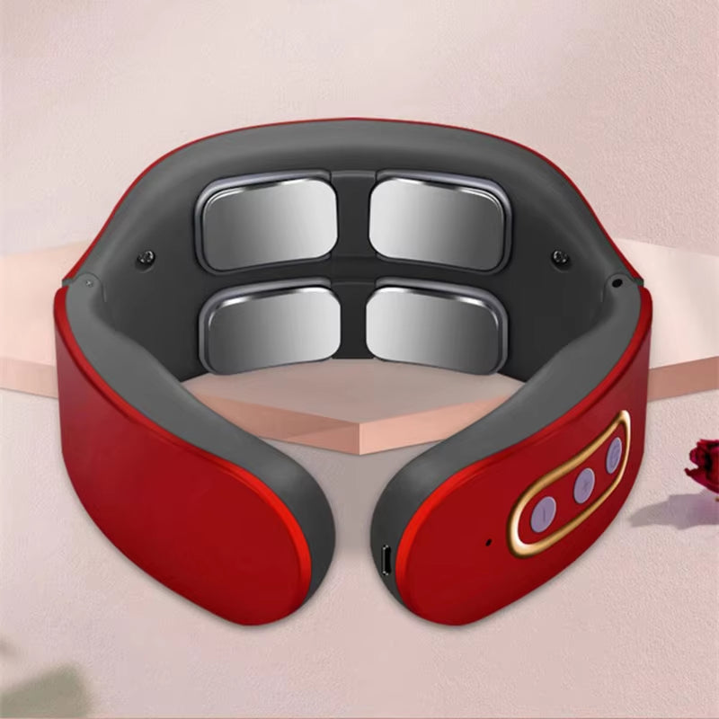 Electric Neck & Shoulder Massager 6 Modes, 9 Heat Levels