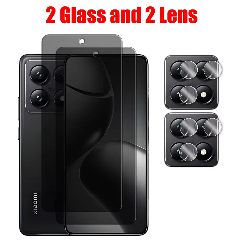 14T Pro Privacy Tempered Glass Screen & Lens Protector