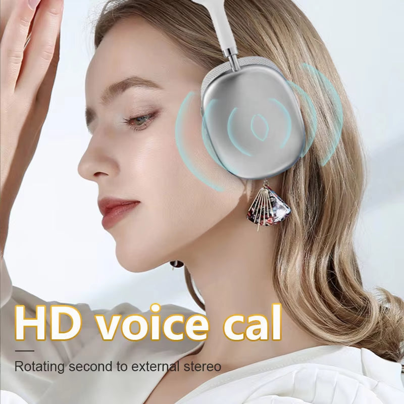 P9 Pro Max Wireless Noise-Cancelling Headphones with Mic