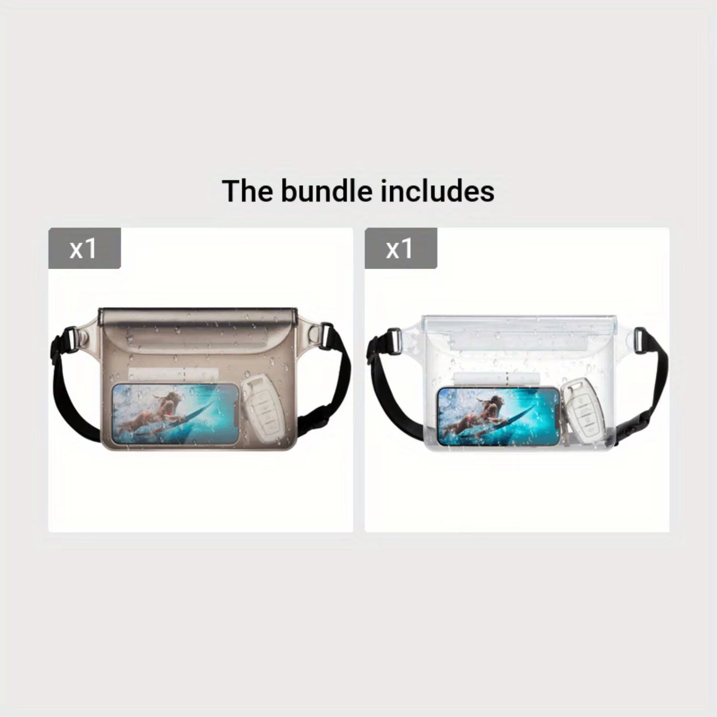 "Waterproof Phone Case - Durable & Touch-Friendly for Adventures"