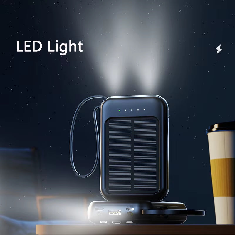 Xiaomi 50000mAh Solar Power Bank 4-in-1 with LED Lights