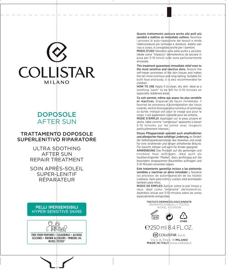 Collistar After Sun Lotion - 250ml