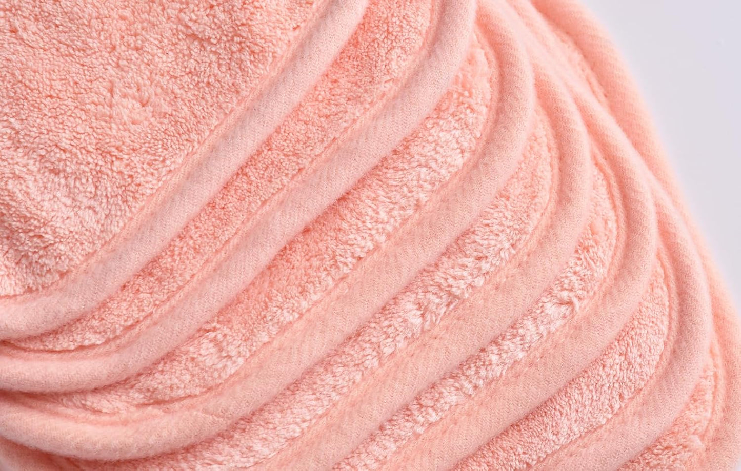 Reusable Microfiber Makeup Remover Pads - Soft Facial Cleansing Cloths for Face, Eyes, and Lips - 12 Pack (Coral)