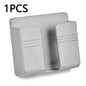 Wall Mounted Remote & Phone Holder with Charging Hook