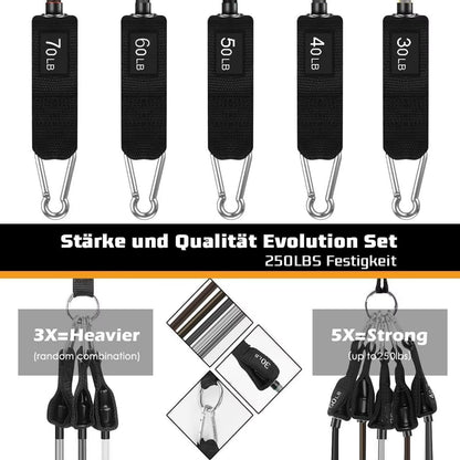Premium Resistance Bands Set for Full Body Strength Training