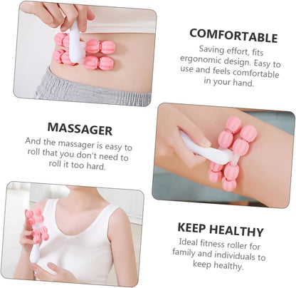 Handheld Body Massage Roller – Muscle Relaxation Tool