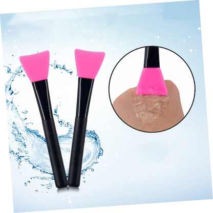 6Pcs Silicone Facial Mask Applicator Brushes for Skincare