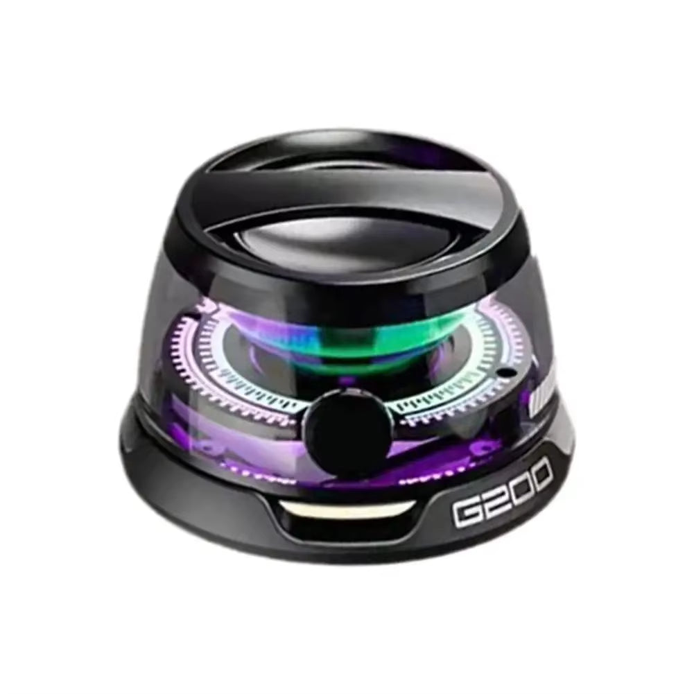 G200 Magnetic Bluetooth Speaker: RGB Stereo, Portable, Bluetooth 5.3