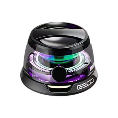 G200 Magnetic Bluetooth Speaker: RGB Stereo, Portable, Bluetooth 5.3
