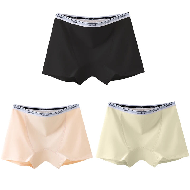3-Pack Women's Leakproof Menstrual Underwear – High-Waist Cotton Period Panties