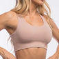Pericic Seamless Top Backless Bra Without Bones Female Underwear Women Cropped Tank Top Jogging Bra Women Crop Top Sportwear