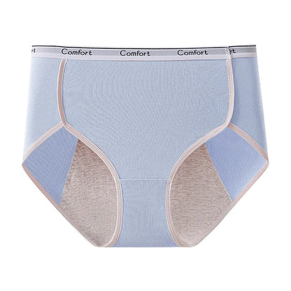 Women's Leakproof Menstrual Underwear – High-Waist Cotton Period Panties for Comfort & Protection