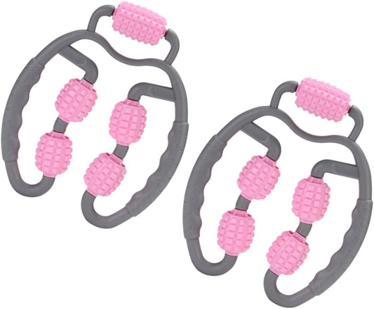 2Pcs Handheld Muscle Massager – Leg & Neck Relaxation