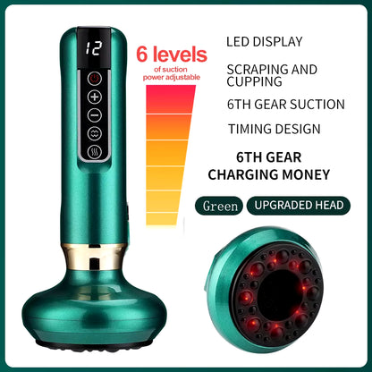 Electric Cupping Massager Vacuum Suction Guasha Cellulite