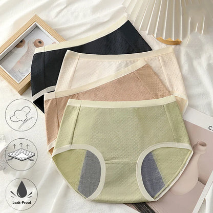 Women's Leakproof Menstrual Underwear – Breathable Seamless Period Panties for Comfort & Protection