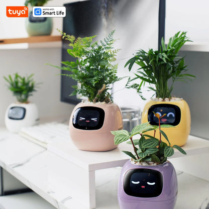 Tuya Ivy Smart Planter with AI, Sensors & 49 Expressions