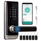 Smart Keyless Door Lock, Fingerprint & Keypad Entry for Home