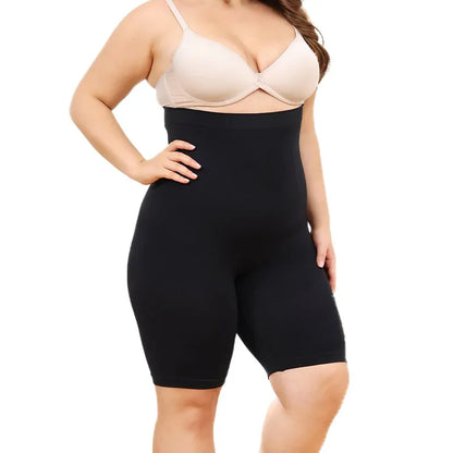 Plus Size Postpartum Shapewear Tummy Control Panties High Waist Seamless Body Shaper Underwear Women
