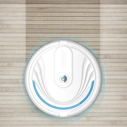 5-in-1 Mini Robot Vacuum – USB Rechargeable, Wet & Dry Cleaning