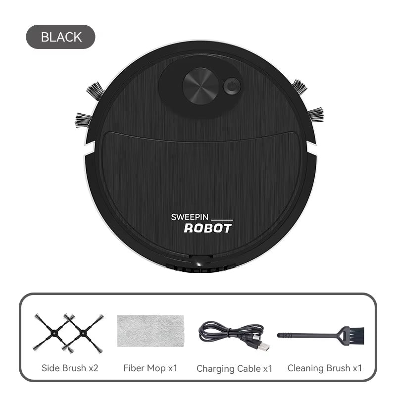 USB Charging Robot Vacuum – Pet Hair, Floors, Carpets