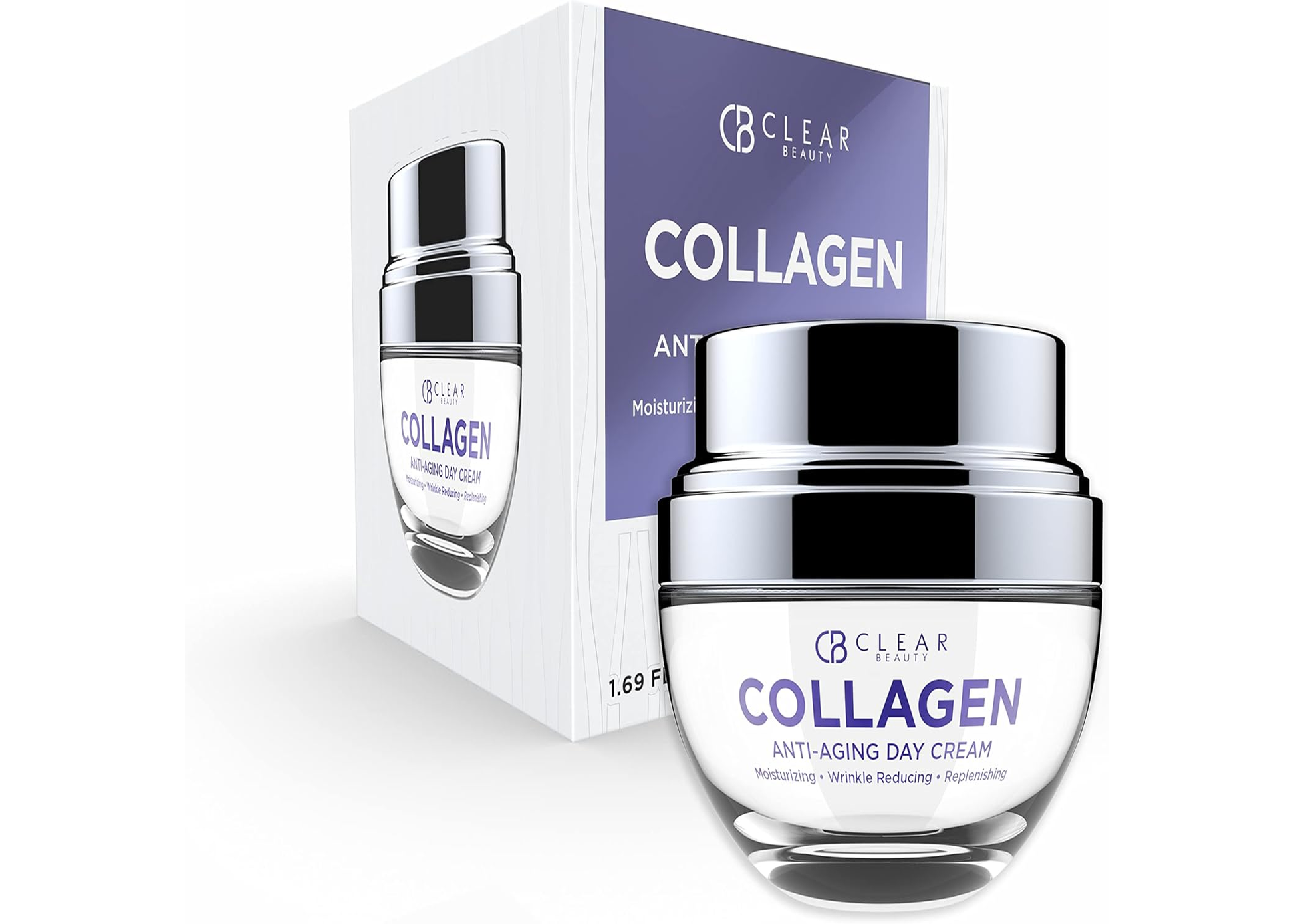 ydrating Collagen Face Moisturizer – Anti-Wrinkle Day Cream – 1.69 Oz