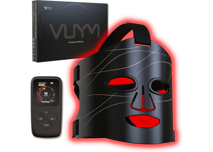 Red Light Therapy Mask with 292 LEDs & LCD Controller for At-Home Skincare