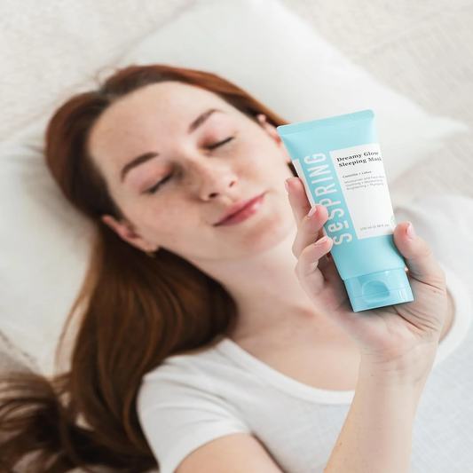Dreamy Glow Camellia Sleeping Mask – Vegan Korean Skincare